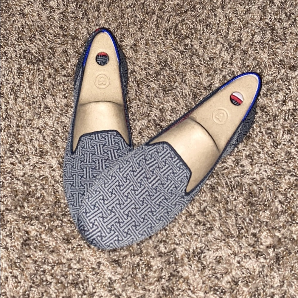 Charcoal Grid Loafers